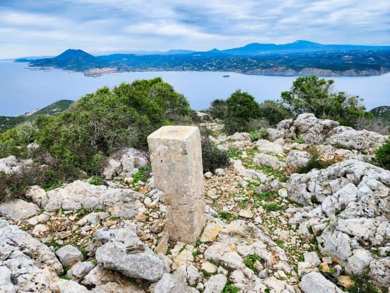 Breathtaking view from Odyssey Academy overlooking the sea and surrounding landscape.