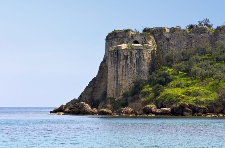 Koroni,Castle,At,Peloponnese,,Greece