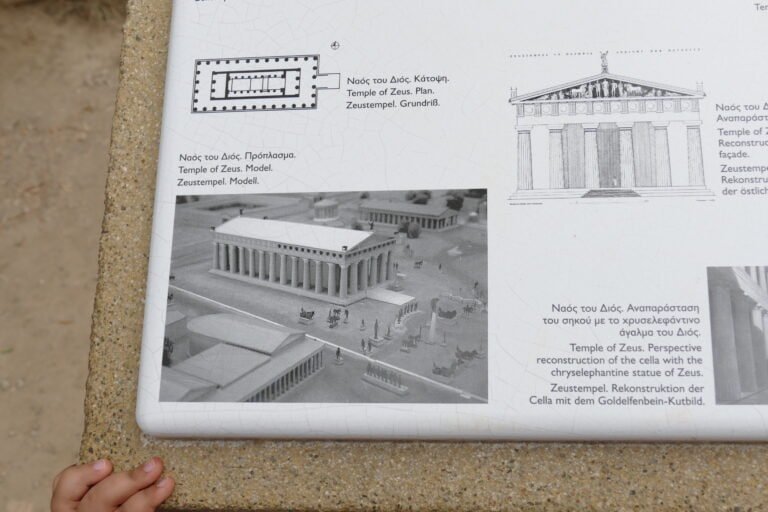 Model of Odyssey Academy building for educational purposes.