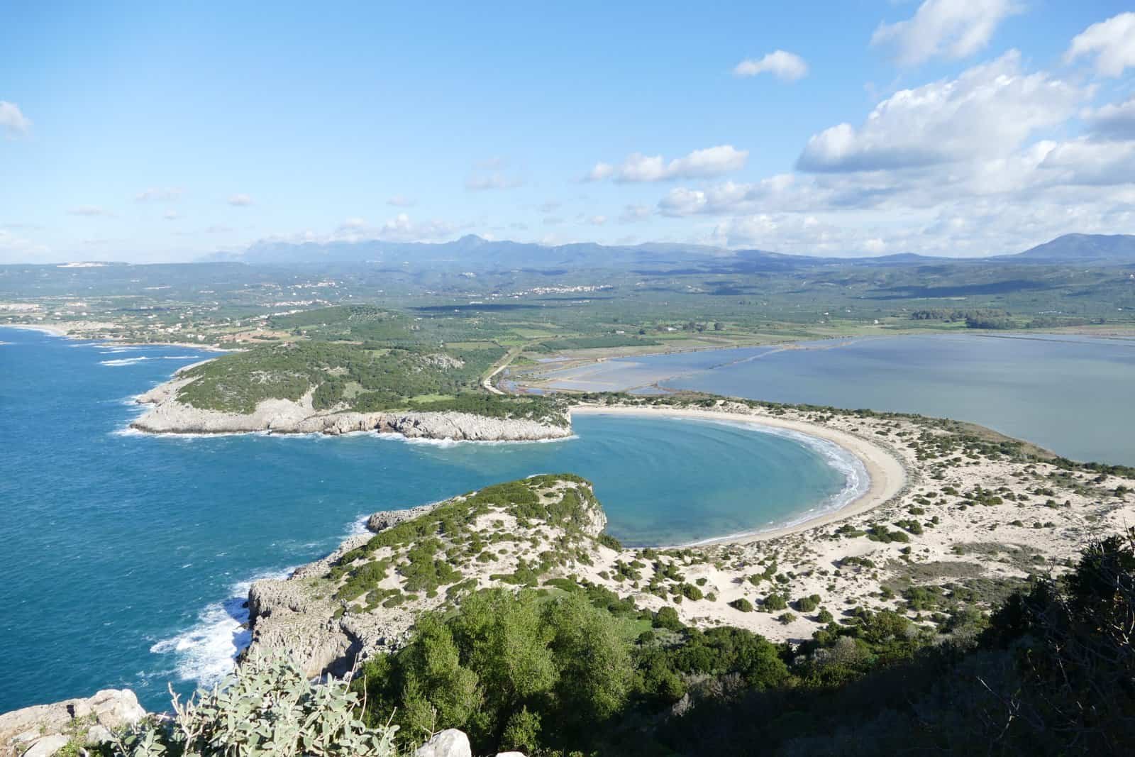 Odyssey Academy scenic coastal landscape with beach and ocean views.