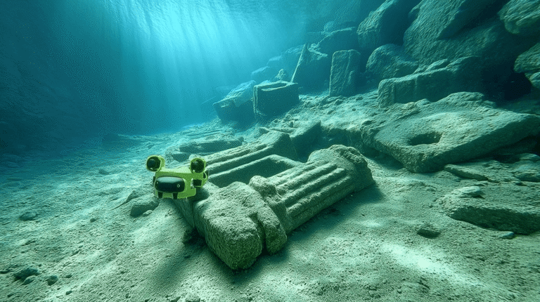 Underwater drone reserch